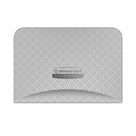 KIMBERLY-CLARK PROFESSIONAL ICON Faceplate for Coreless Standard Roll Toilet Paper Dispenser, 4.25 x 6 x 1.5, Silver Mosaic 58761
